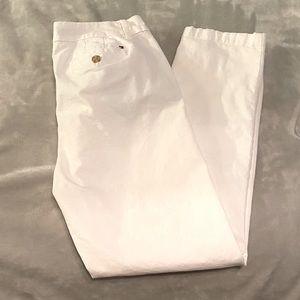 Tommy Hilfiger white pants.